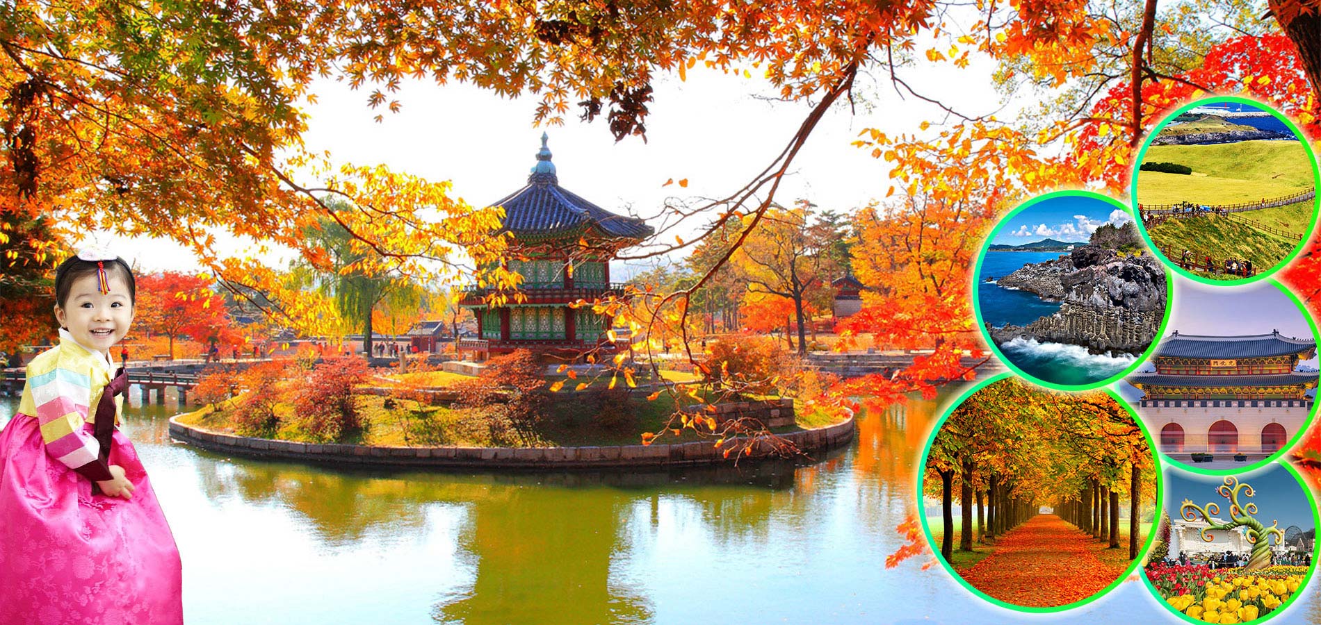 Kinh nghiệm du lịch Hàn Quốc mùa thu